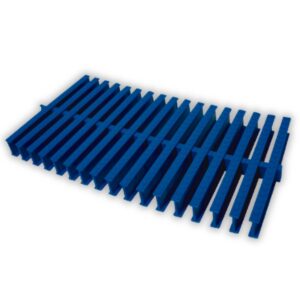 REJILLA PARA CURVAS FLEXIBLE DE POLIEPROPILENO CON PROTECCION UV DE ALTA DENSIDAD