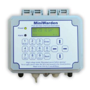 CONTROLADORES DE QUÌMICOS, ORP, PH Y TEMPERATURA MINI WARDEN UN CUERPO DE AGUA  – PUEDE INCLUIRSE COMUNICACIÓN REMOTA WIFI